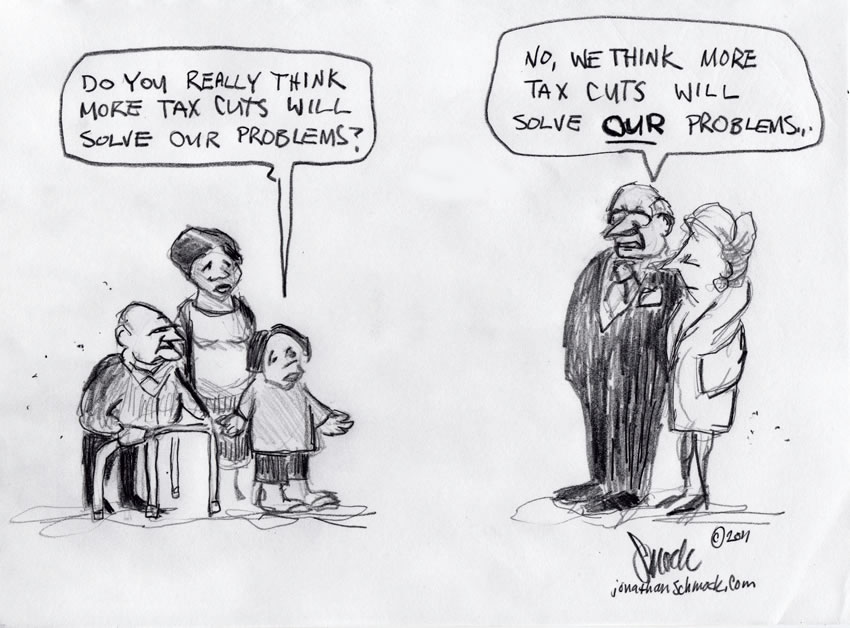 Tax Cuts Solving Problems