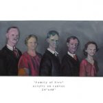 Family of 5, red